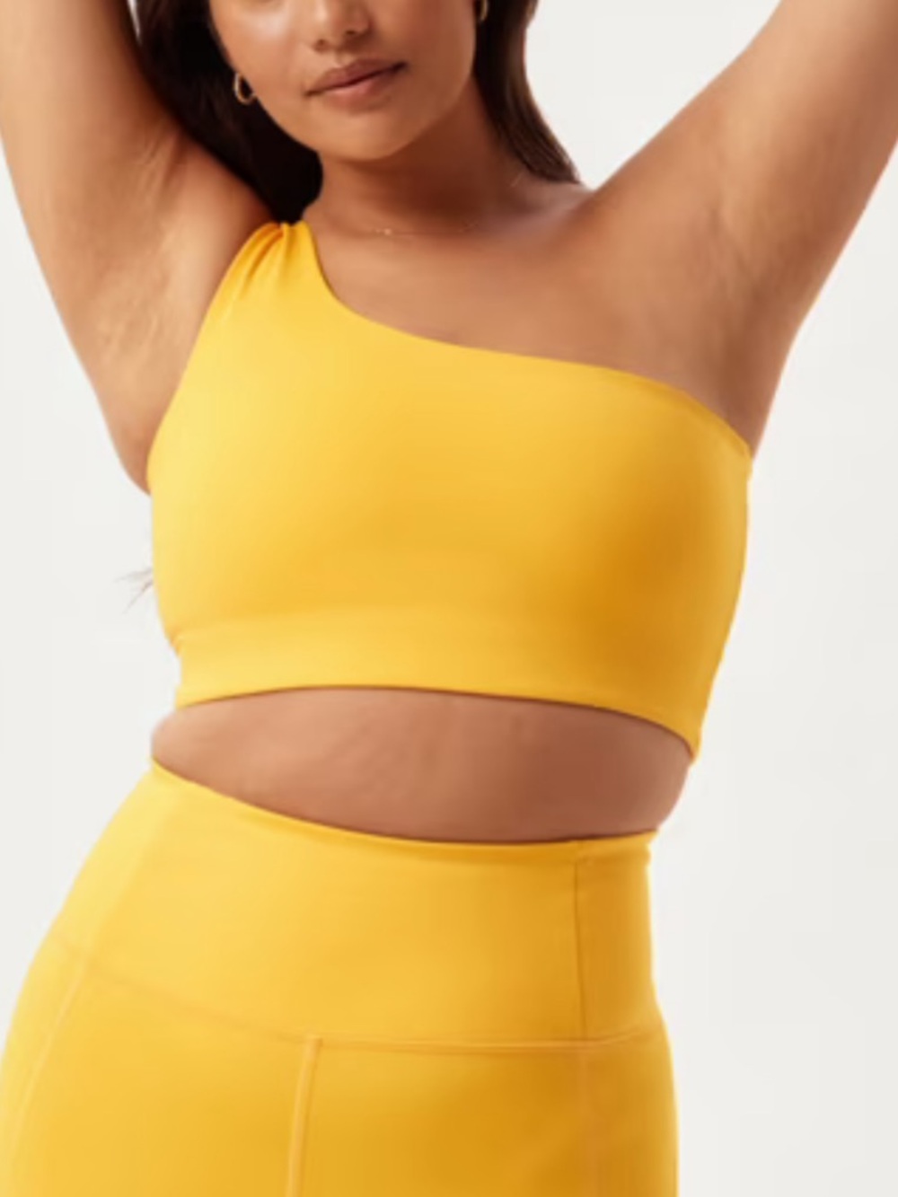 Girlfriend Collective Bianca Tank in Citrine